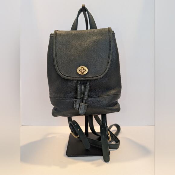 Vintage Coach Bottle Green Day Pack 9960 From 1996